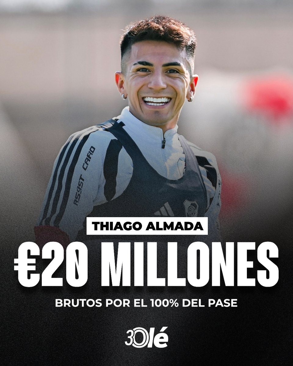 Olé: River Plate approva i costi per i trasferimenti di Almada e Correa