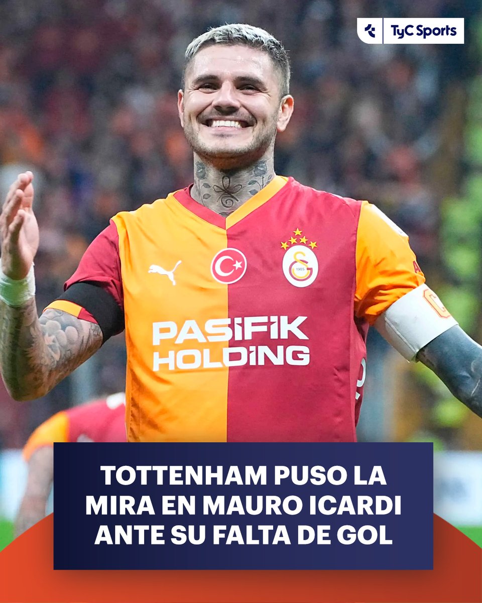 TyC: Tottenham quer Icardi gratuitamente para reforçar o ataque e acabar com a falta de gols