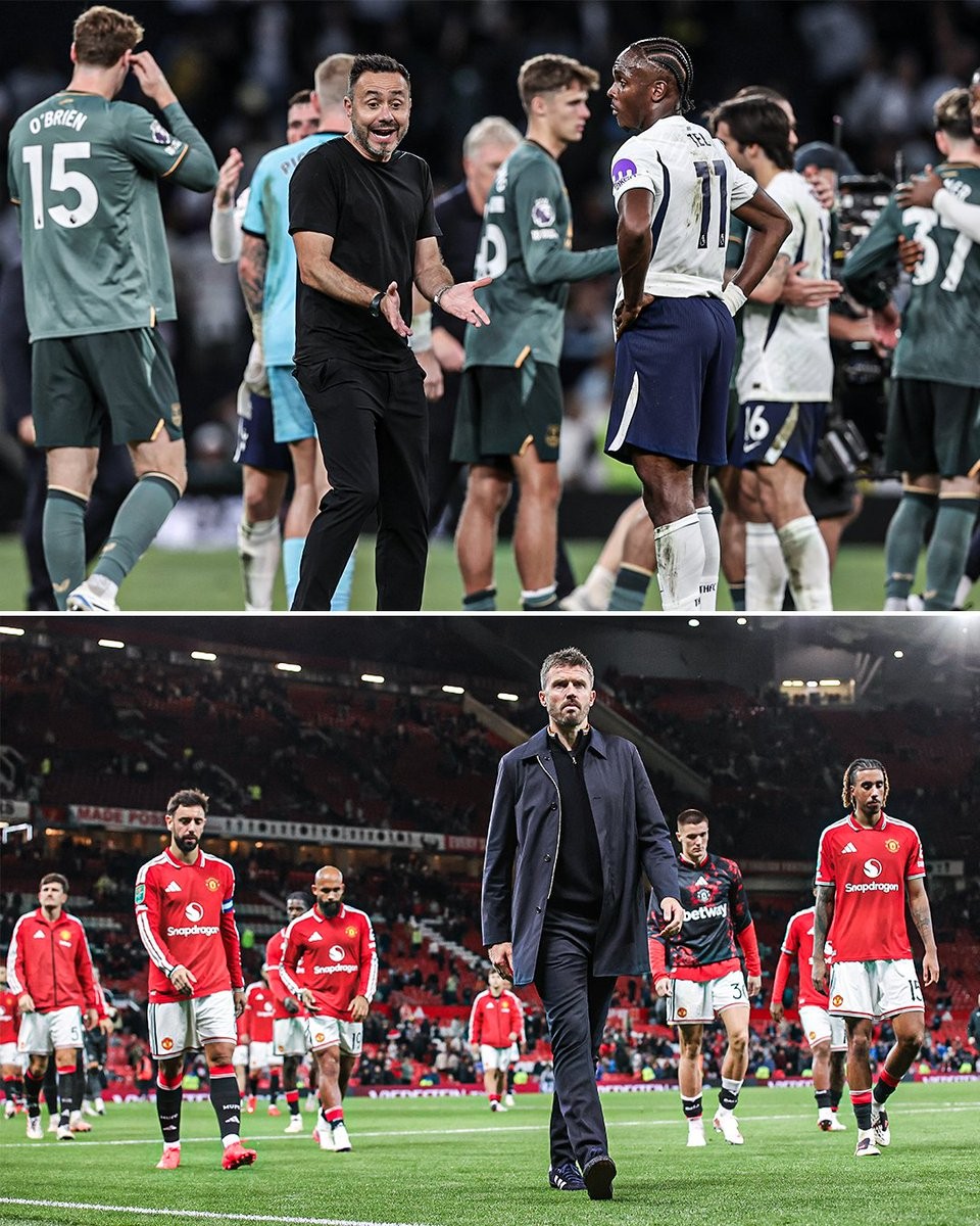 Man Utd und Tottenham scheitern im EFL Cup in Runde drei