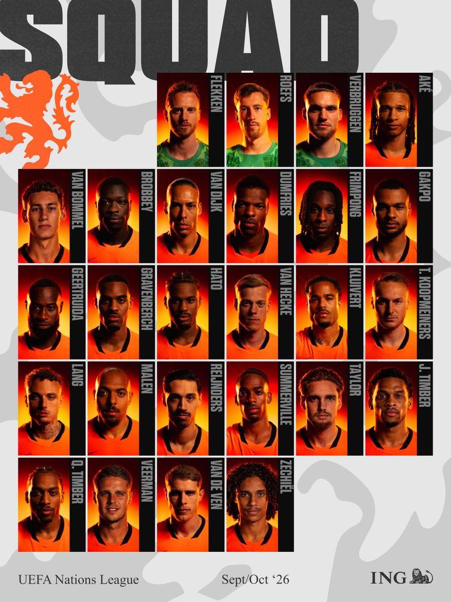 Convocação da Holanda: Van Dijk lidera, Gakpo e Gravenberch inclusos, Van de Ven na lista, De Jong ausente