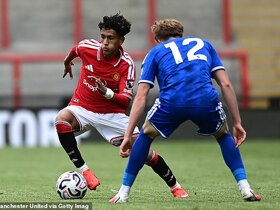 Man United's wantaway wonderkid JJ Gabriel, 15, flies to Barcelona for talks after dropping quit bombshell