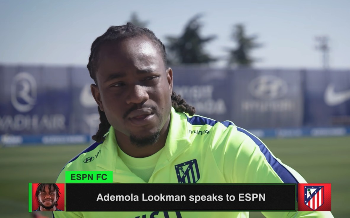 Lookman: Mi relación con Álvarez y mis compañeros siempre ha sido buena, no hay nada roto
