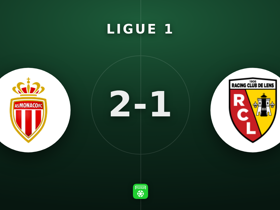 Ligue 1: Monaco 2-1 Lens — Paris Brunner Cetak Dua Gol