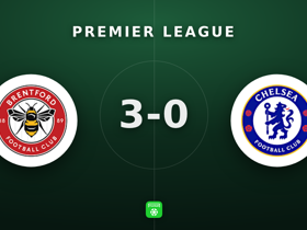 Premier League: Brentford 3-0 Chelsea — 12 Sapuan Schuster