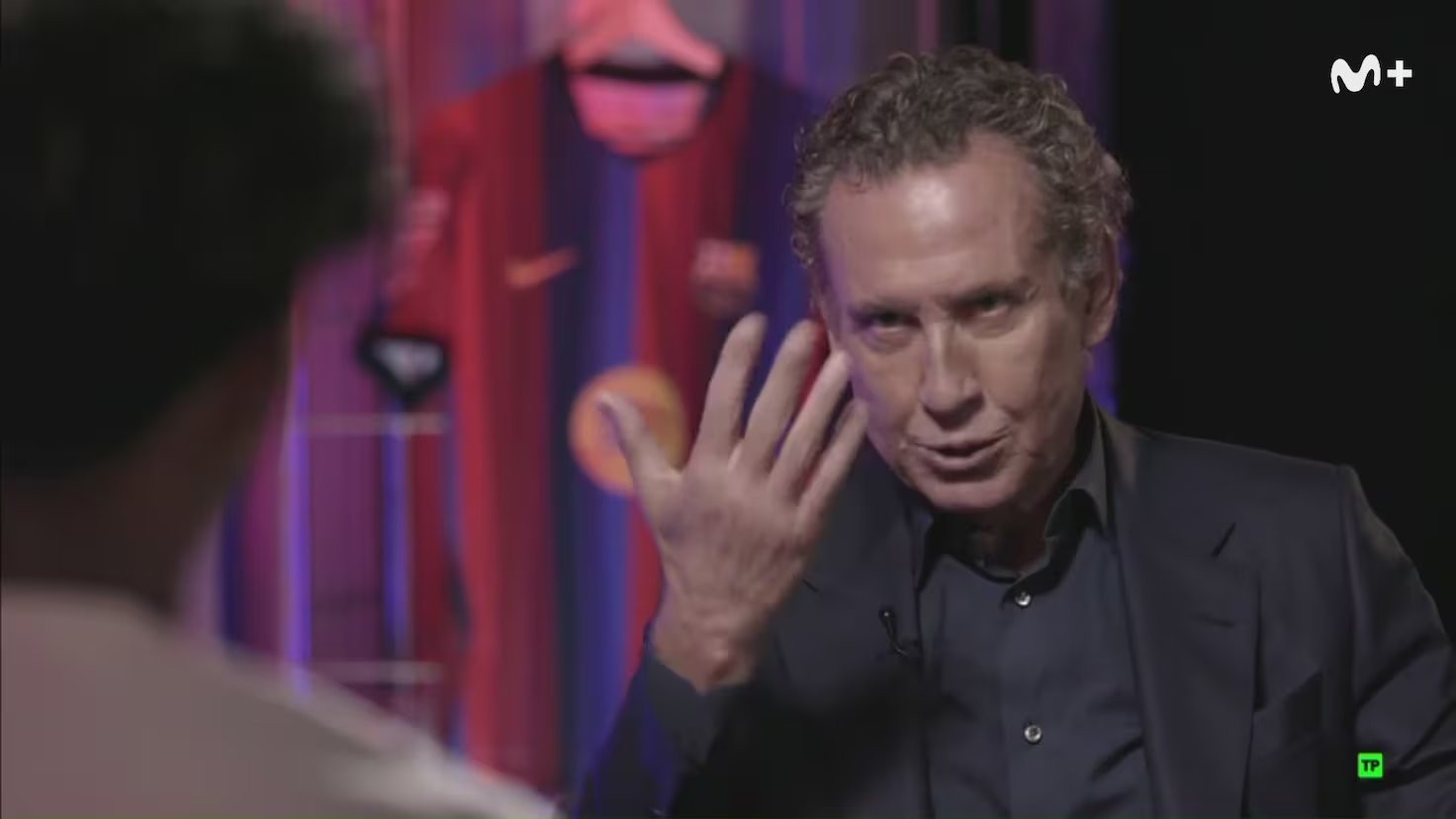 Lamine destaca con Valdano un detalle suyo en el gol de Ferran en la final del Mundial: “los que saben de fútb
