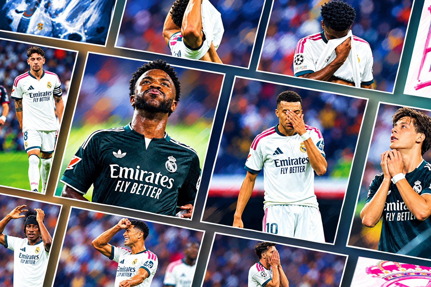 Real Madrid ranks second in shots on target across top 5 leagues but has worst conversion rate