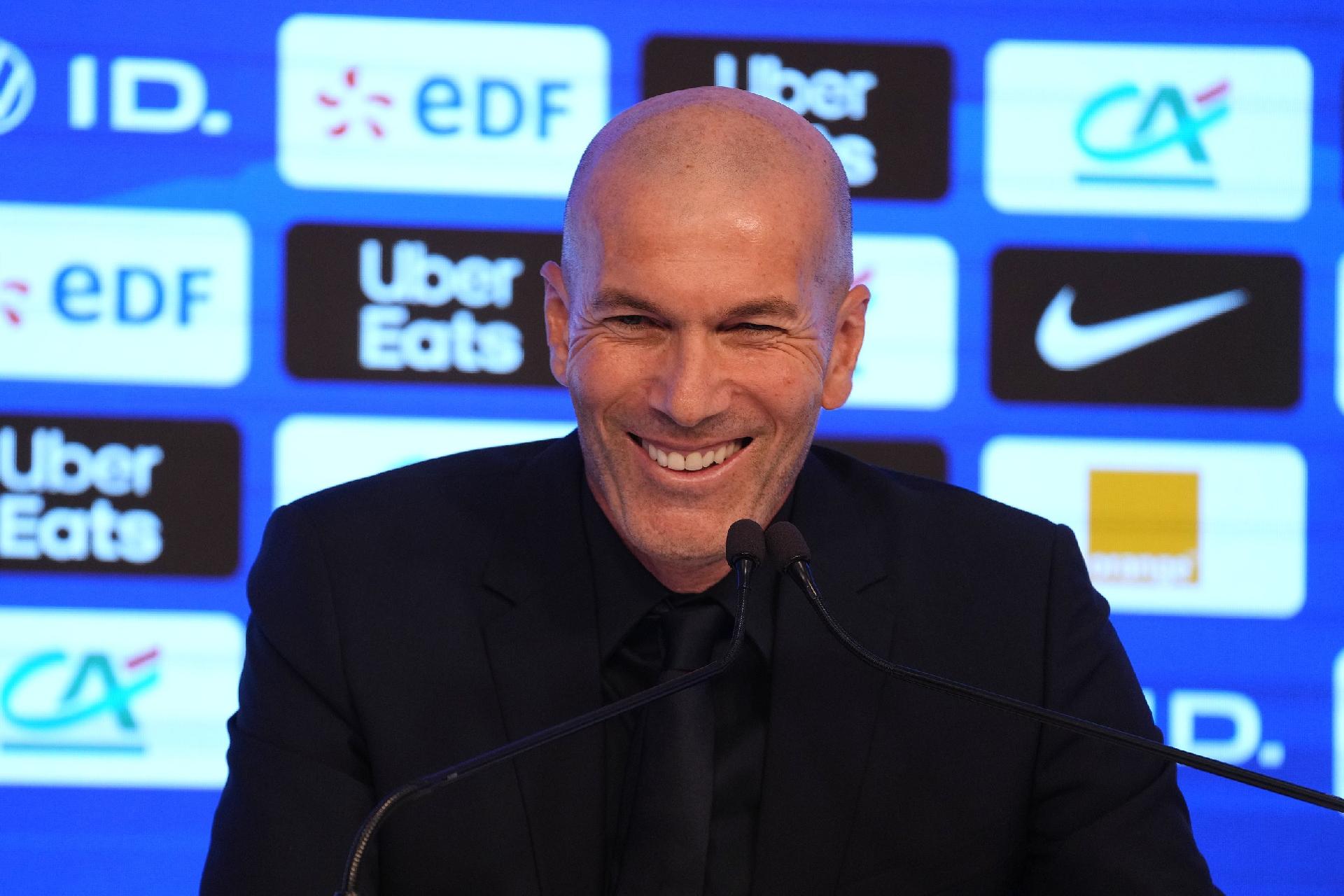 Zidane: Mbappé continuará como capitão, desejo observar jogadores jovens