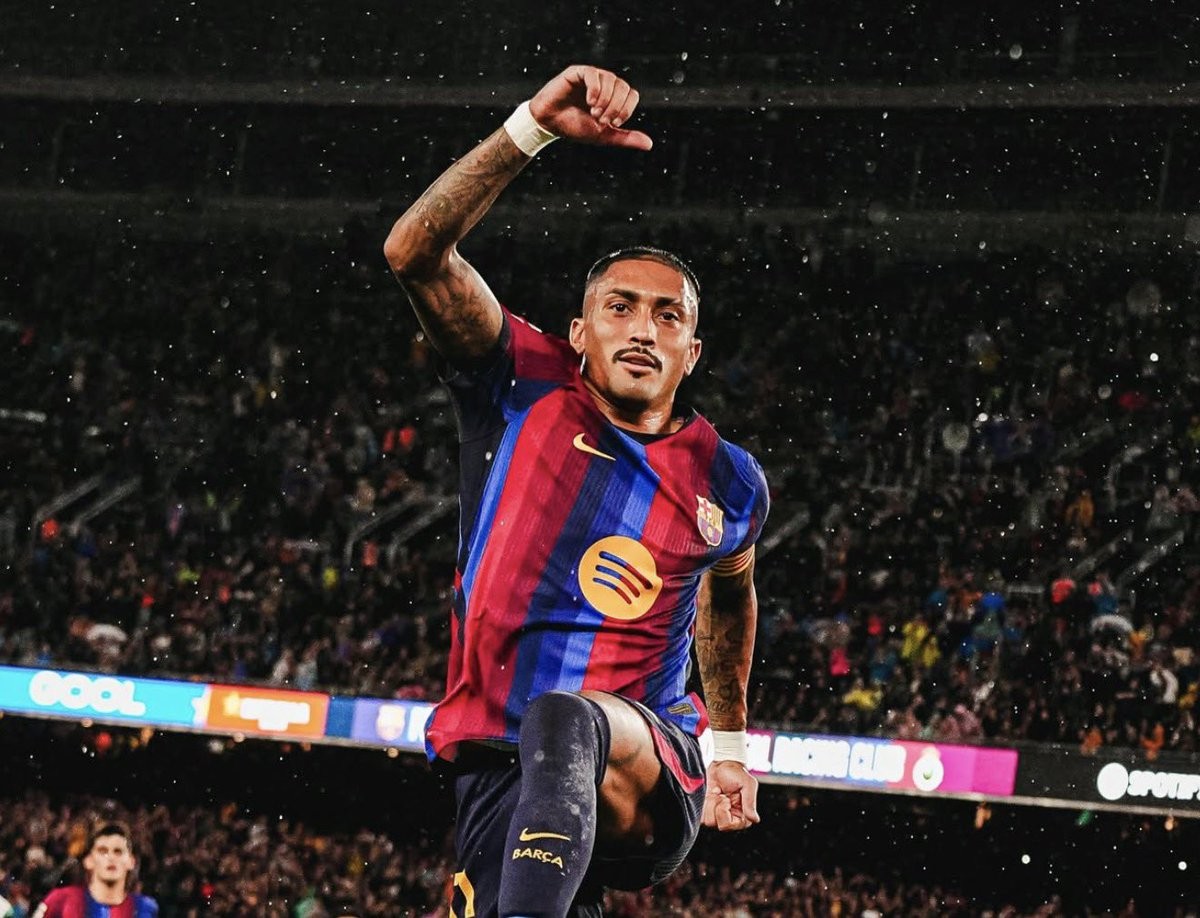 Here we go! Romano: Raphinha rinnoverà il contratto con il Barcellona fino al 2030