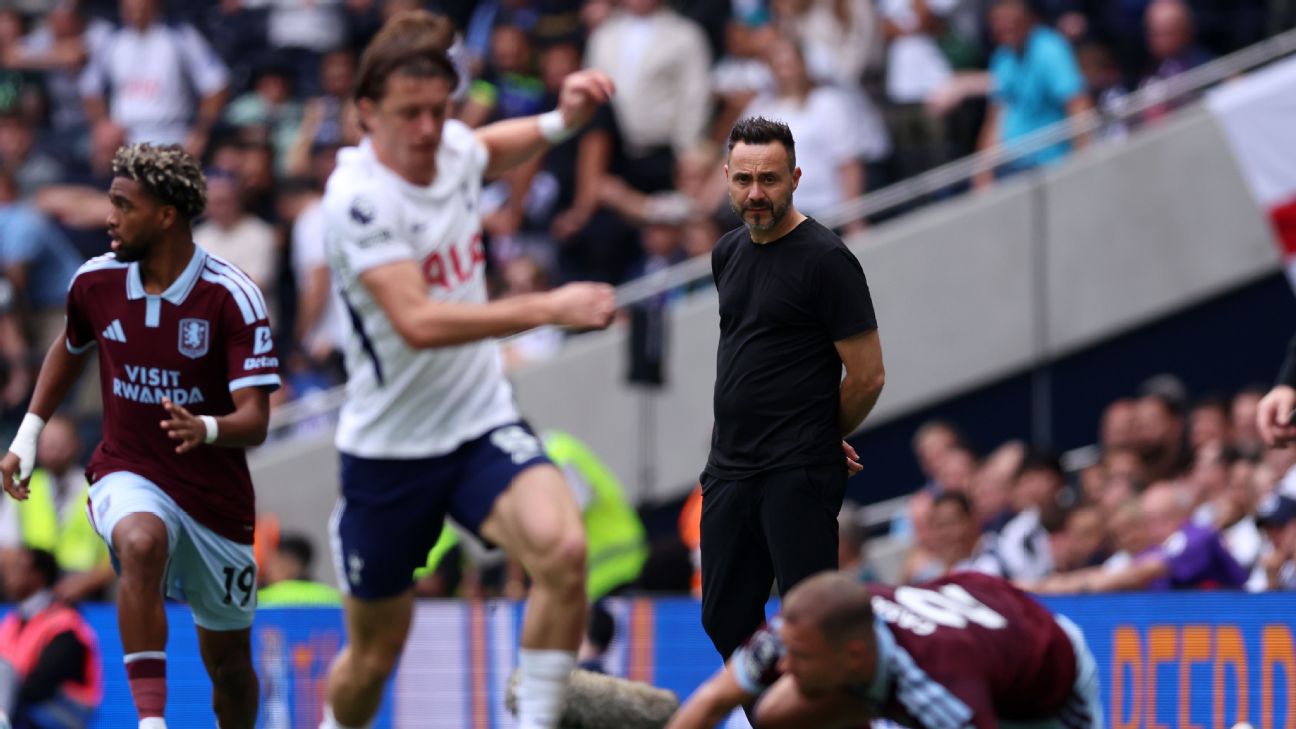 Roberto De Zerbi Frustrated with Tottenham's Form as Leaders Must Step Up