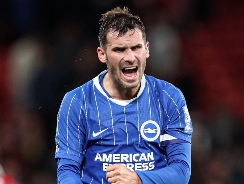 Der alte Hase Pascal Groß! Der 35-Jährige war in den letzten 5 Spielen an 8 Toren beteiligt und traf kontinuierlich gegen Chelsea, Man Utd und Arsenal