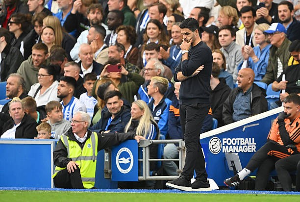 Arteta: Brighton jugó mejor, no tuvimos la intensidad necesaria para ganar