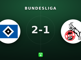 Bundesliga: Hamburg 2-1 Köln — gol en el 90' completa remontada