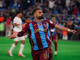 Trabzonspor 4-0 Galatasaray: Salah HAT-TRICK leads Trabzon thrash 10-men visitors, Saviolo nets