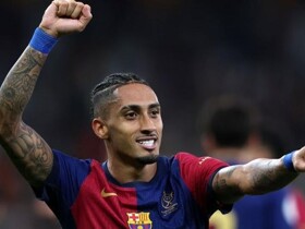 Raphinha has scored 14 goals and provided 3 assists in 8 matches so far this season
