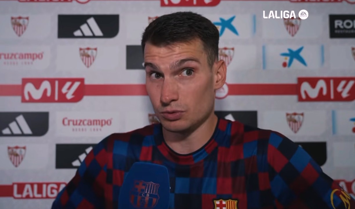 D. Livaković: Dani Olmo helped me adapt easily at Barcelona; W. Szczęsny has been very helpful
