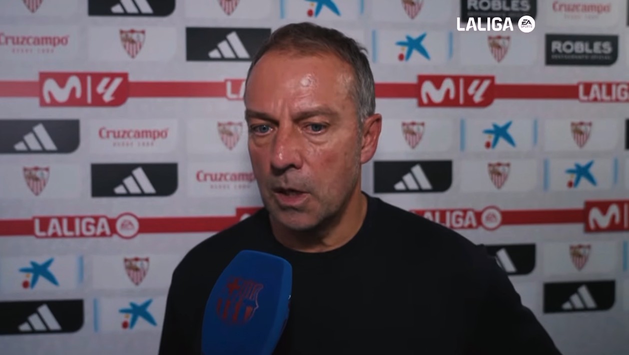 Flick: Já admirava Raphinha antes de vir para o Barça, agora nada me surpreende
