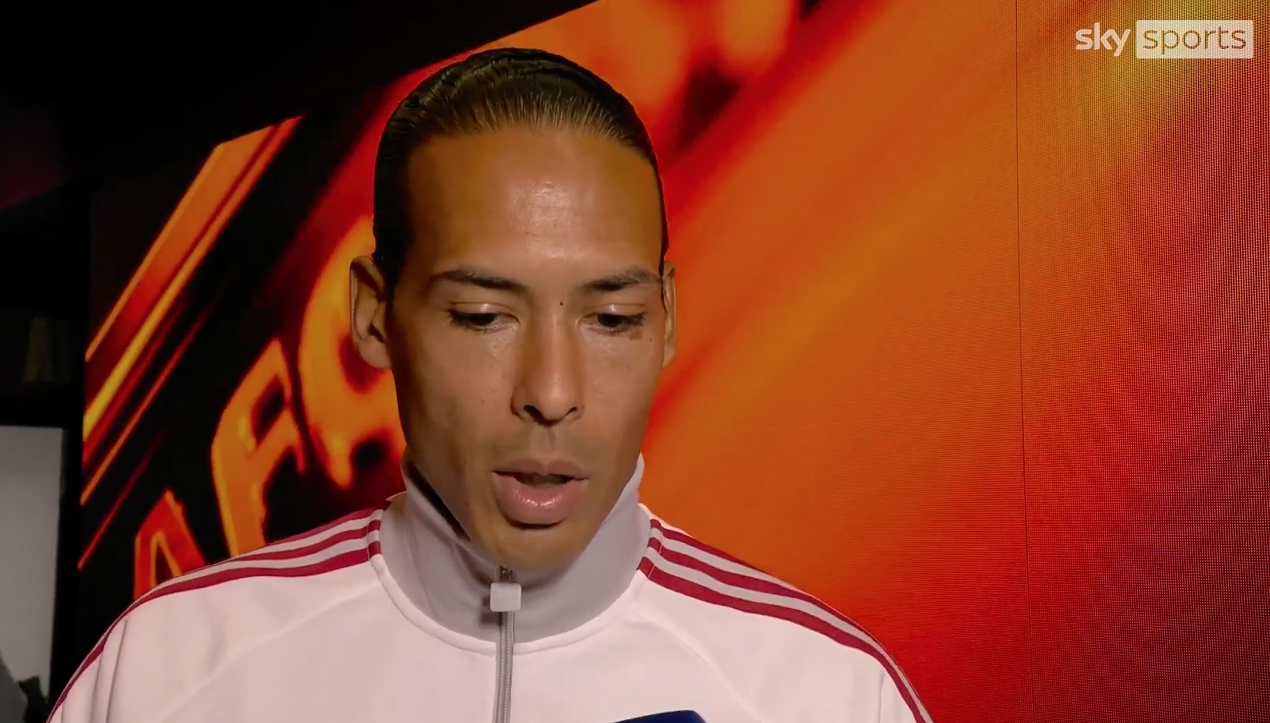 Van Dijk: Wir haben in vielen Bereichen gute Leistungen gezeigt und hoffen, das heute fortzusetzen