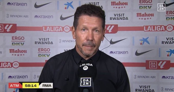 Simeone : Nous avons placé la barre très haut, il faut maintenant nous surpasser