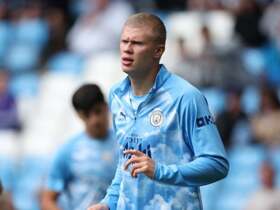 Manchester City : l’énorme raté d’Haaland sur un caviar d’Iliman Ndiaye
