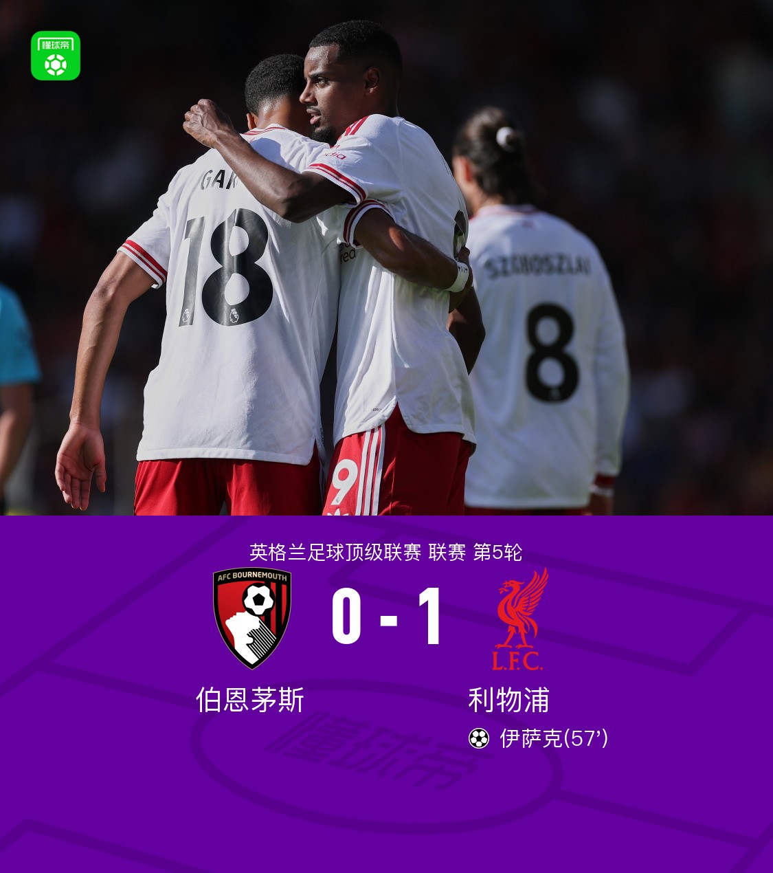 Liverpool besiegt Bournemouth auswärts mit 1:0 durch Isaks Siegtor und bleibt zum dritten Mal in Folge ohne Gegentor