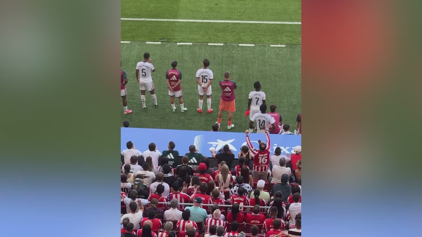La gran diferencia entre Bellingham y Vinicius tras el pitido final en el Metropolitano