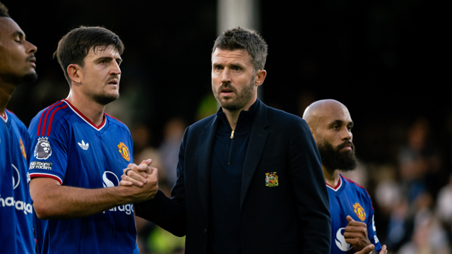 Carrick denies Man Utd were passive against Fulham as Neville makes 'mannequin' jibe