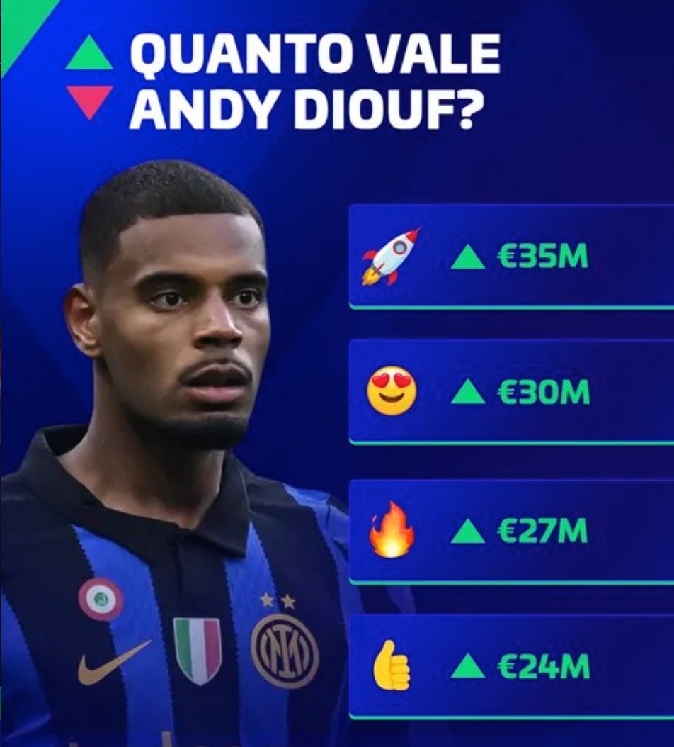 Transfermarkt anticipa la actualización del valor de mercado de Andy Diouf: podría alcanzar los 35 millones de euros