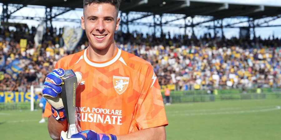 La Juventus e il Milan seguono il portiere del Frosinone Palmisani