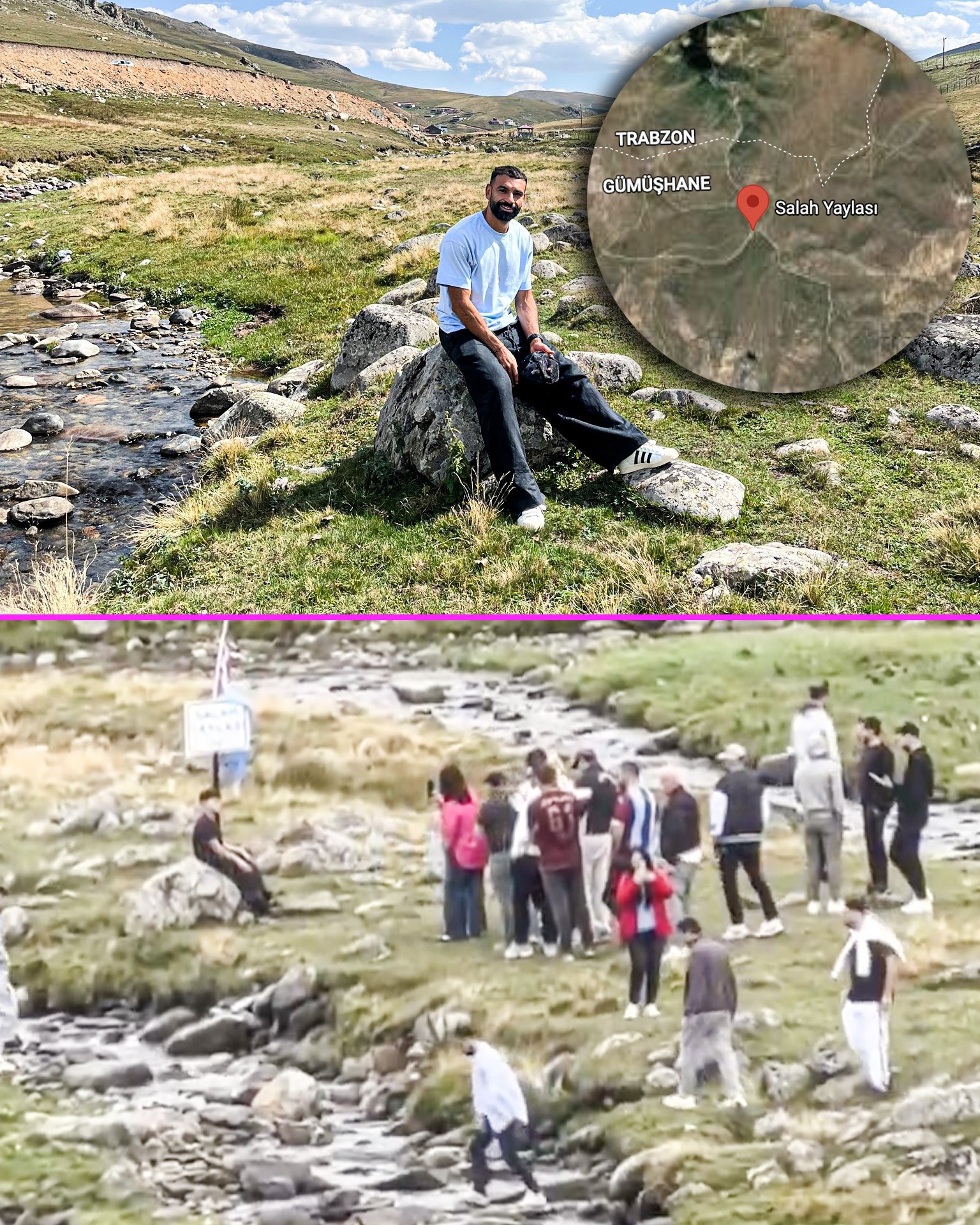 Star-Effekt: Der Stein, auf dem Salah saß, wird zur Touristenattraktion