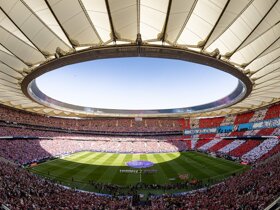马竞官方：大都会球场昨日德比70,514人到场，创上座纪录