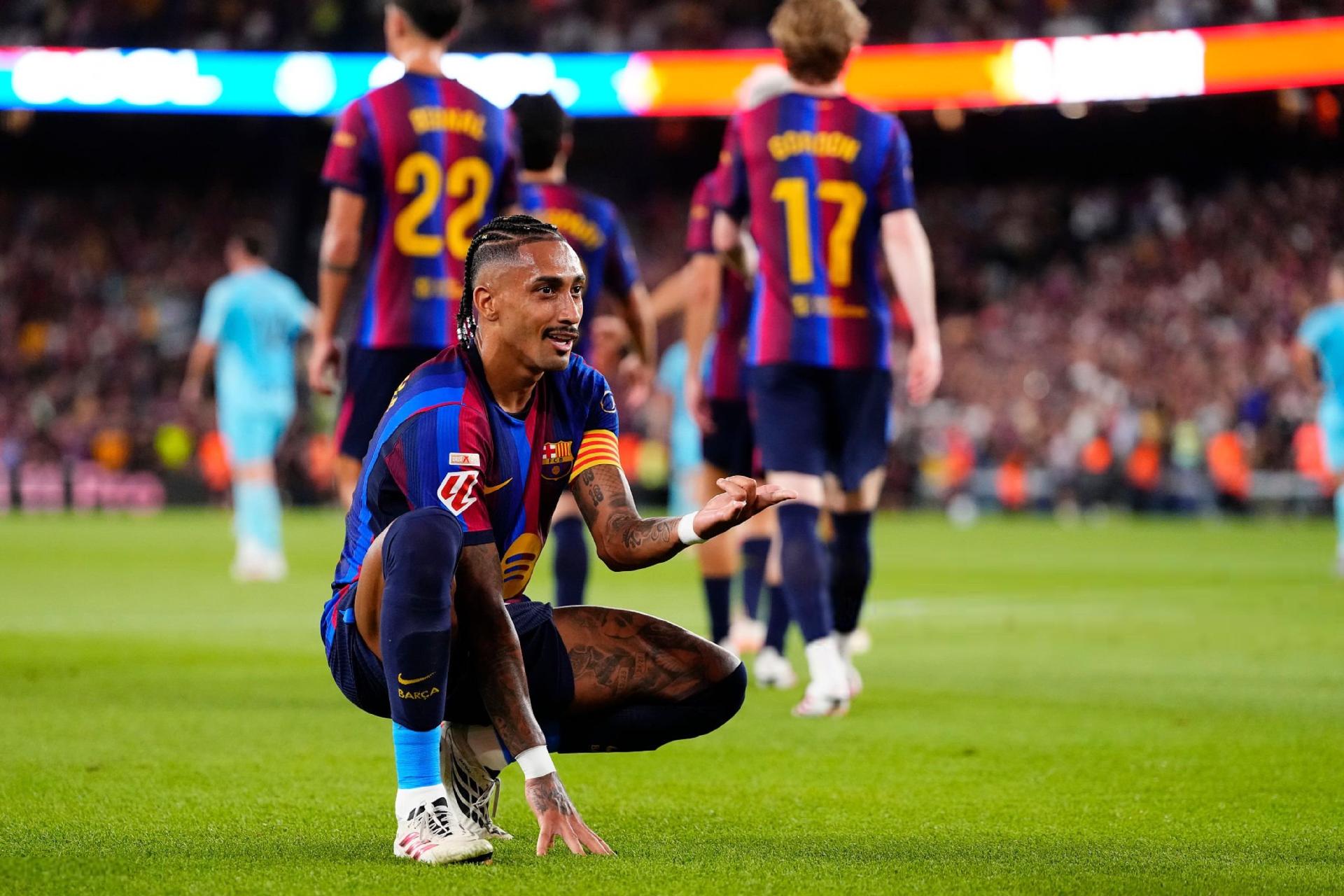 Raphinha, 5e meilleur buteur brésilien du Barça, sur le point de dépasser Ronaldinho et Neymar