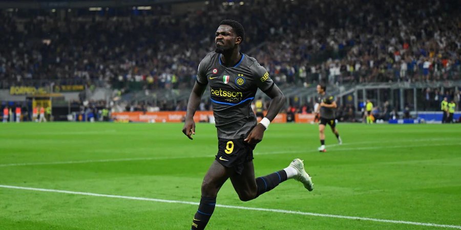 Tuttosport: Thuram ghi 8 bàn và 6 kiến tạo trong 13 trận gần đây nhưng vẫn không được gọi lên đội tuyển Pháp do hàng công quá đông