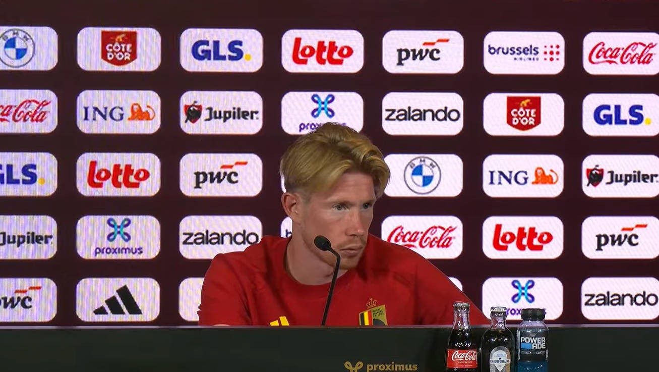 De Bruyne: Kein Gedanke an Rücktritt; kleine Verletzung vor WM-Spiel gegen die USA
