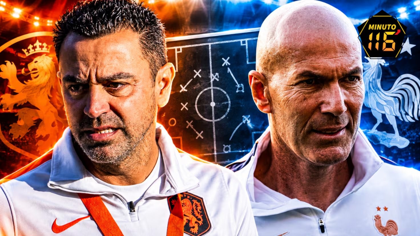 Xavi y Zidane, objetivo destronar a España