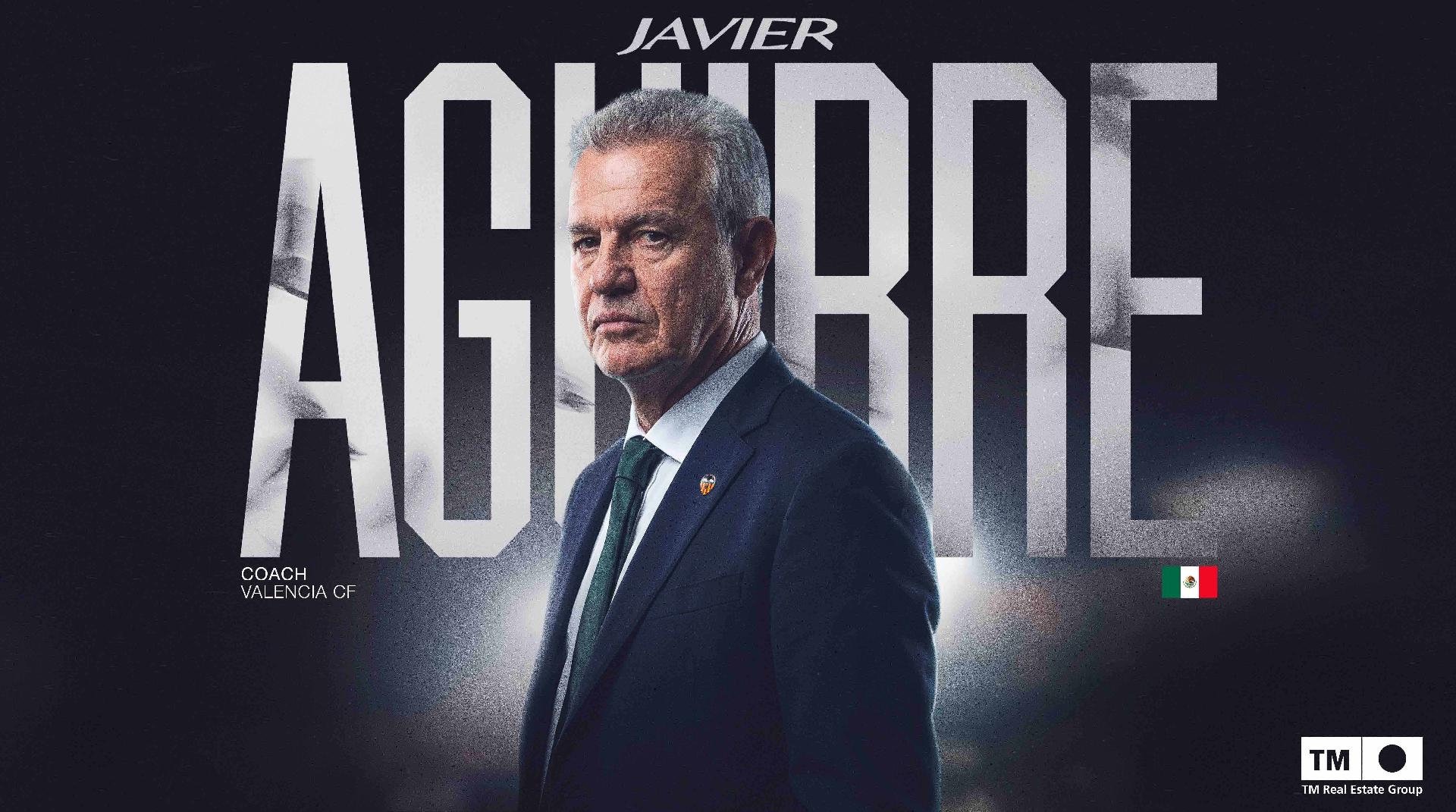 Chính thức: Javier Aguirre được bổ nhiệm làm huấn luyện viên trưởng của Valencia