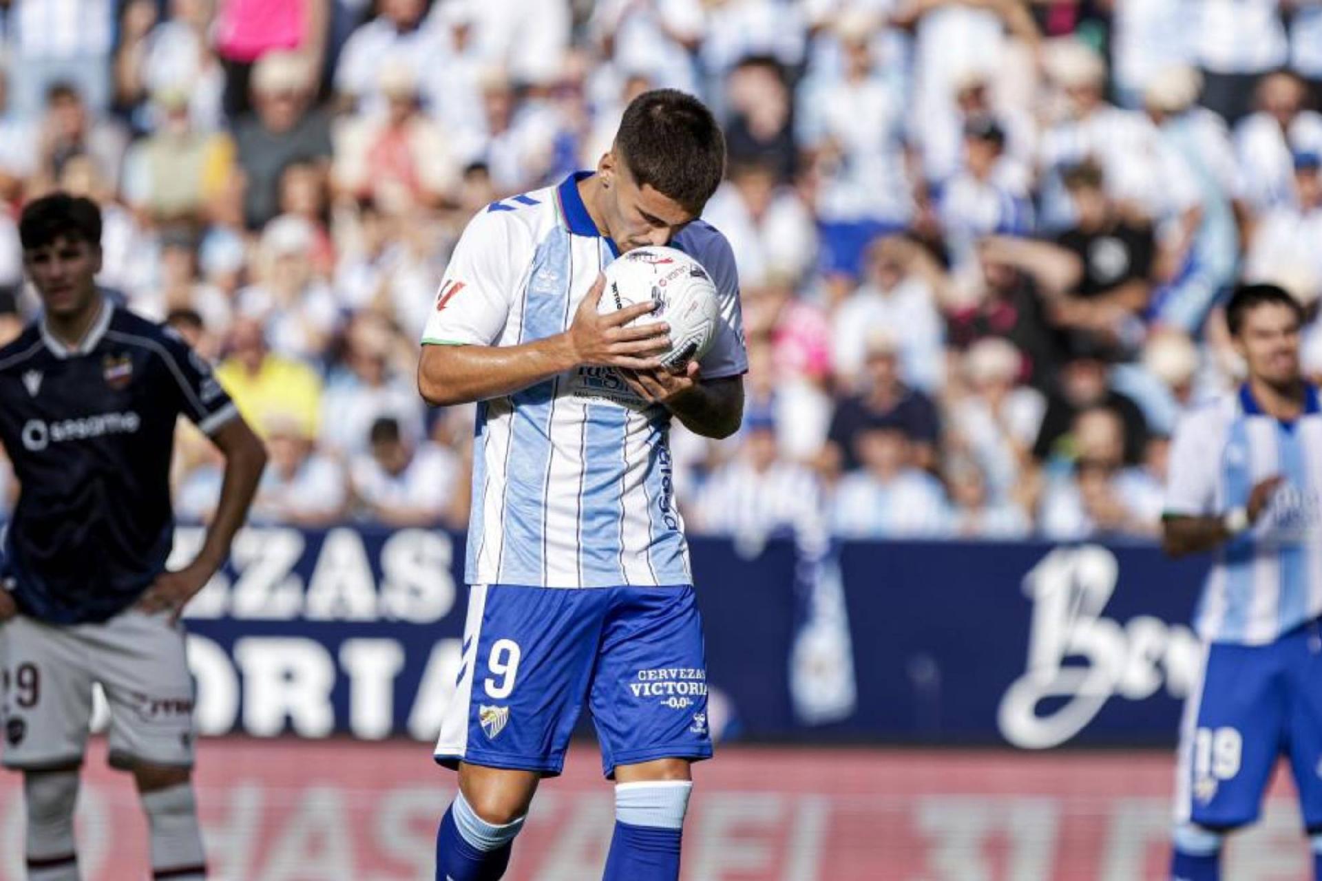 Marca: Málaga com apenas 3 golos em 7 jogos, só Coventry City e Tottenham Hotspur têm pior média nas 5 grandes ligas