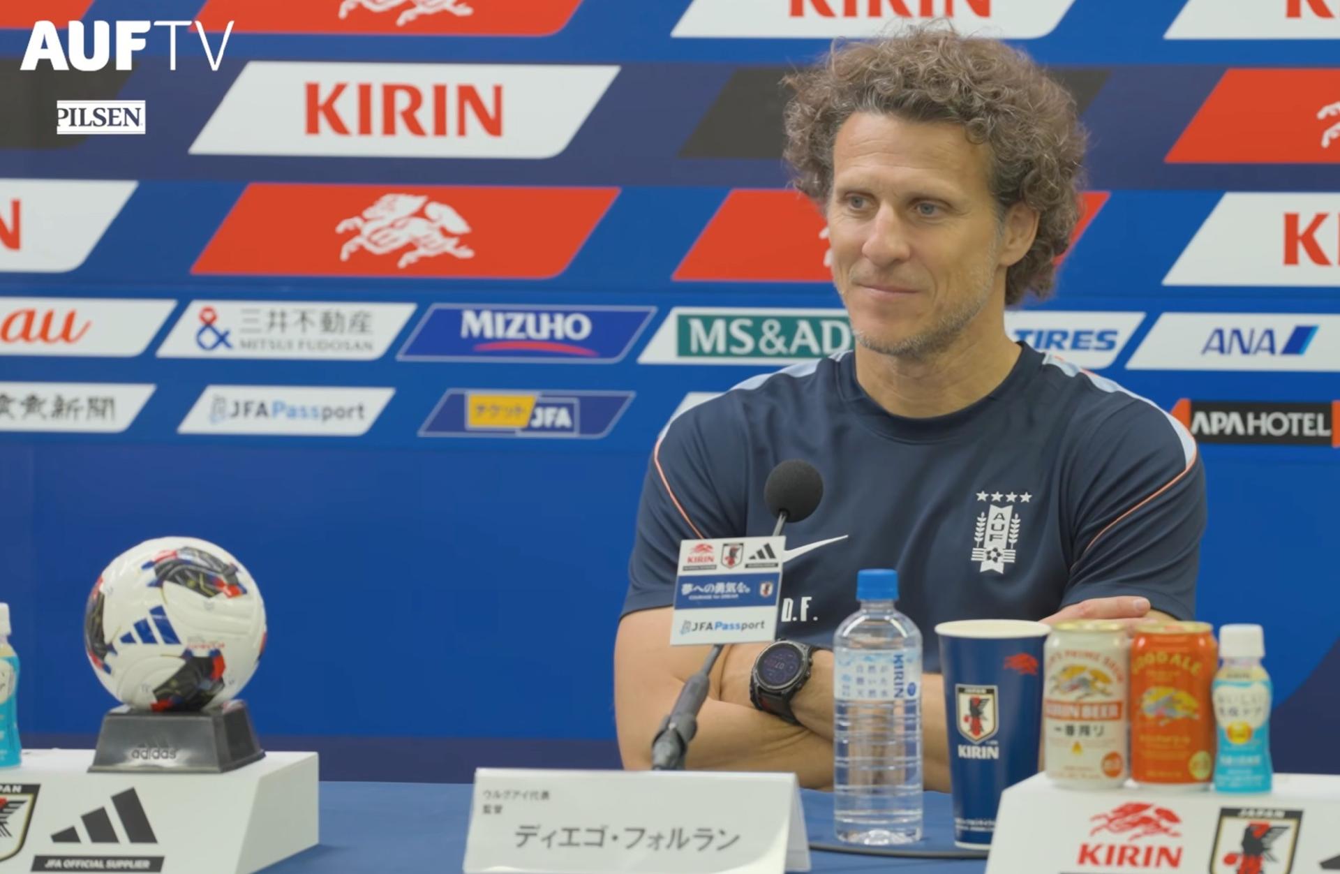 Forlán : L'Uruguay a la responsabilité de ramener l'équipe nationale à son niveau et doit gagner dès maintenant