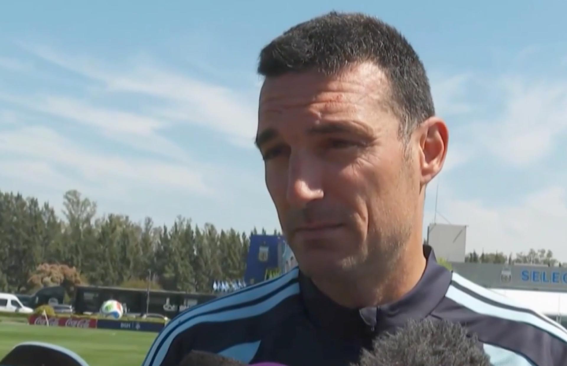 Scaloni: Sem novidades sobre renovação, encontrarei com presidente da AFA nos próximos dias
