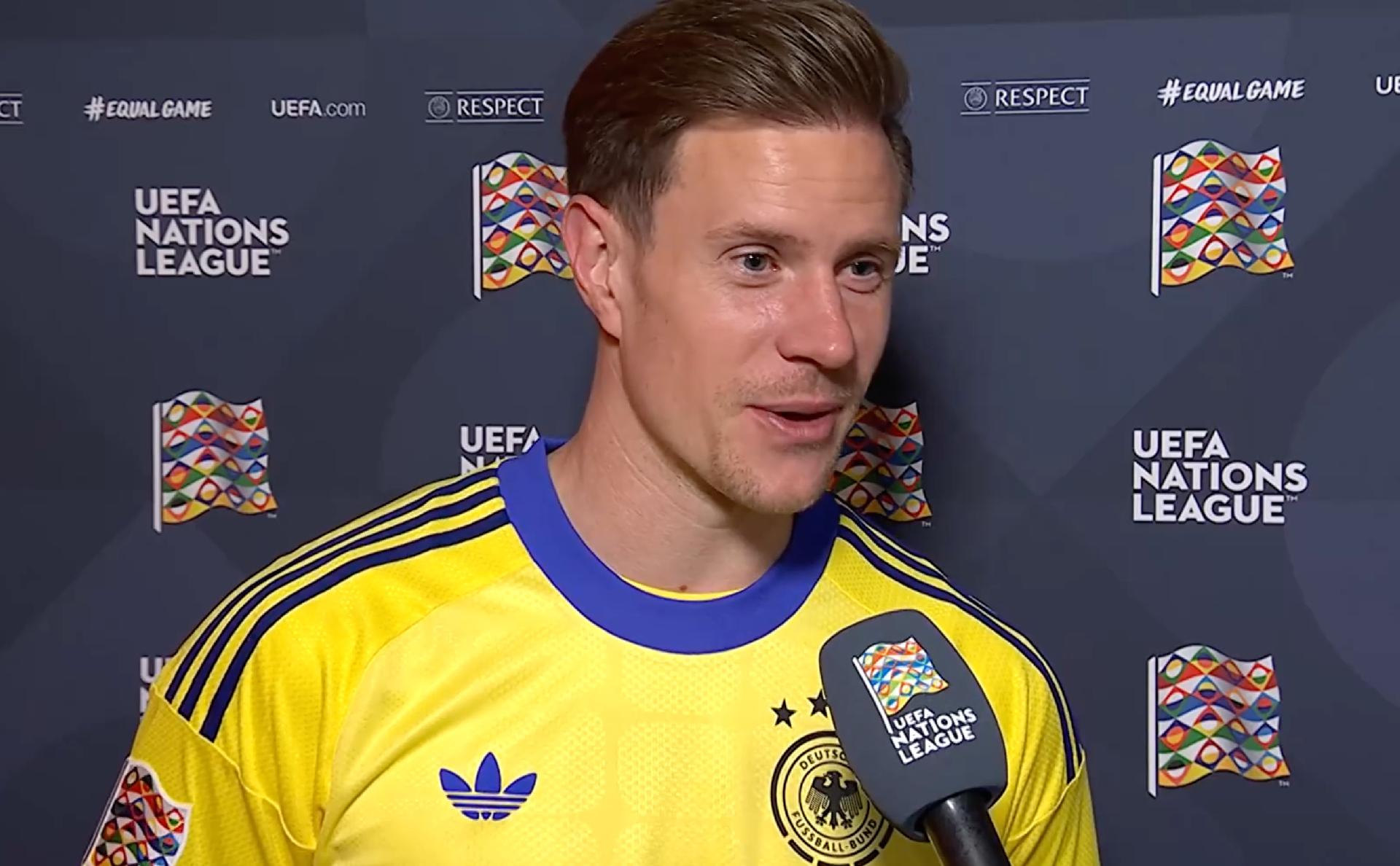 Ter Stegen: Meu objetivo é sempre ser o goleiro número um; desejo tudo de bom ao Barça
