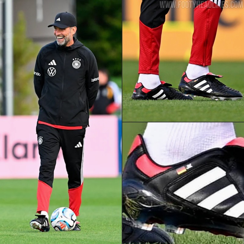 Footy Headlines: Юрген Клопп не будет продлевать личный контракт с Adidas после назначения главным тренером сборной Германии