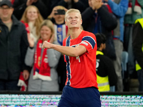 Solbakken lauds 'special' Haaland after brace in the Nations League