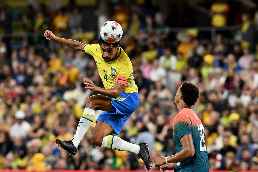 Thống kê trận đấu Brazil vs Australia: Kiểm soát bóng 65%-35%, sút 11 (5 trúng) - 5 (2 trúng)