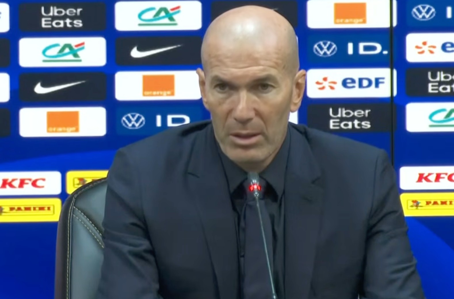 Zidane: Saya sangat puas dengan performa hari ini, mengingat kami baru berlatih bersama tiga atau empat kali