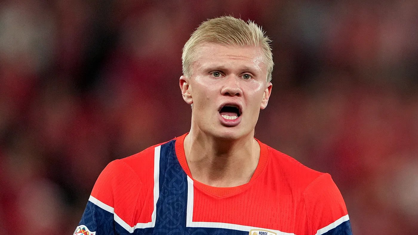 La Federación Noruega retira a Haaland de la rueda de prensa para evitar preguntas sobre el Manchester City, según TV2