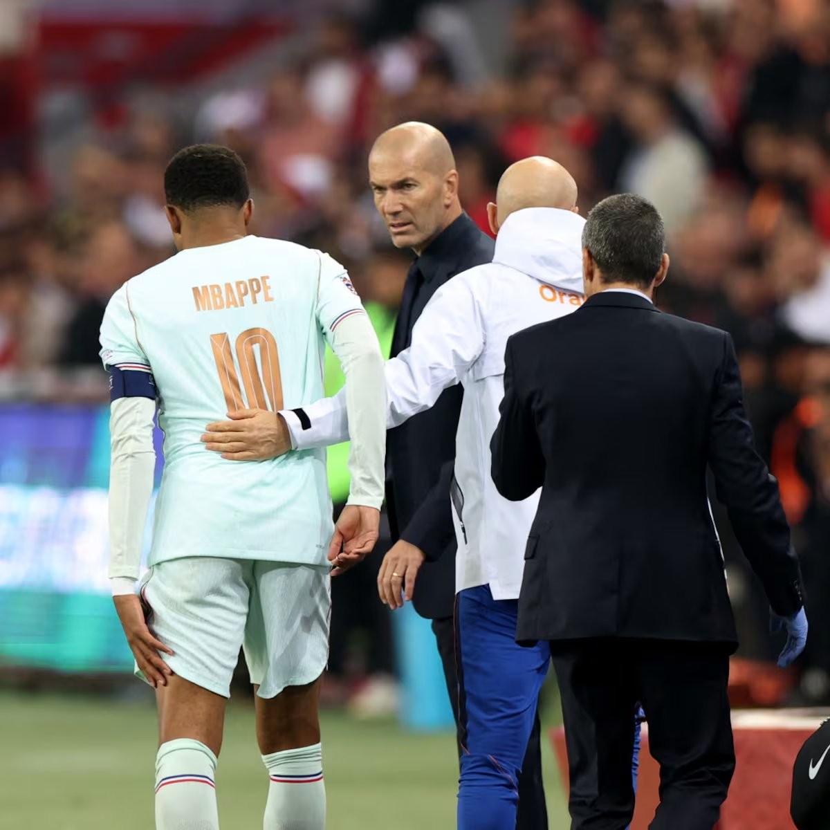 Zidane: “La lesión de Mbappé no va bien...”