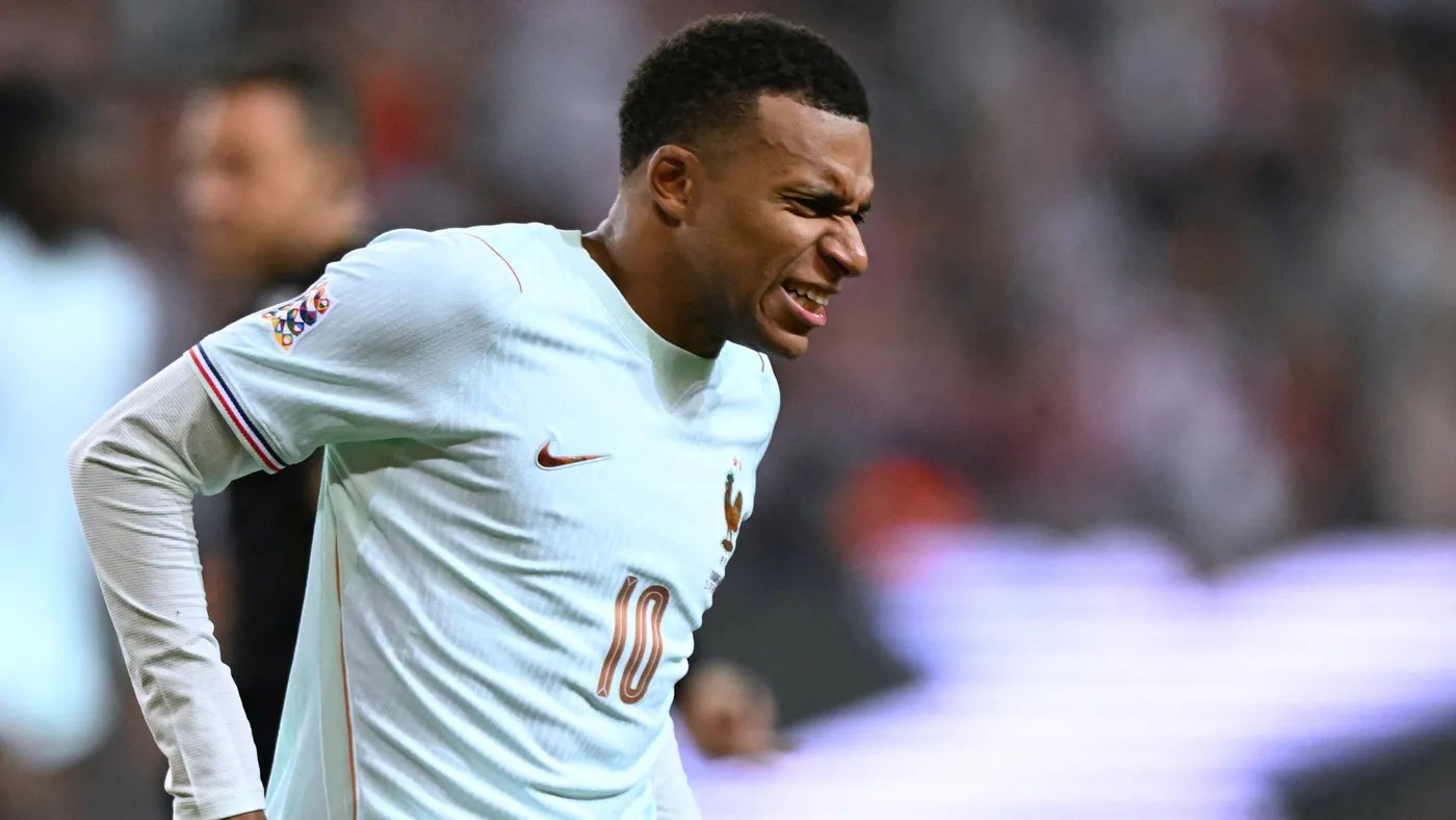 Goal: K. Mbappé เอ็นข้อเข่าบาดเจ็บ พลาดลงสนามให้ฝรั่งเศสในเนชันส์ลีกที่เหลือ 3 นัด