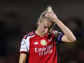 Renee Slegers: Put pressure on me, not Arsenal players, after poor start to season, says Gunners boss
