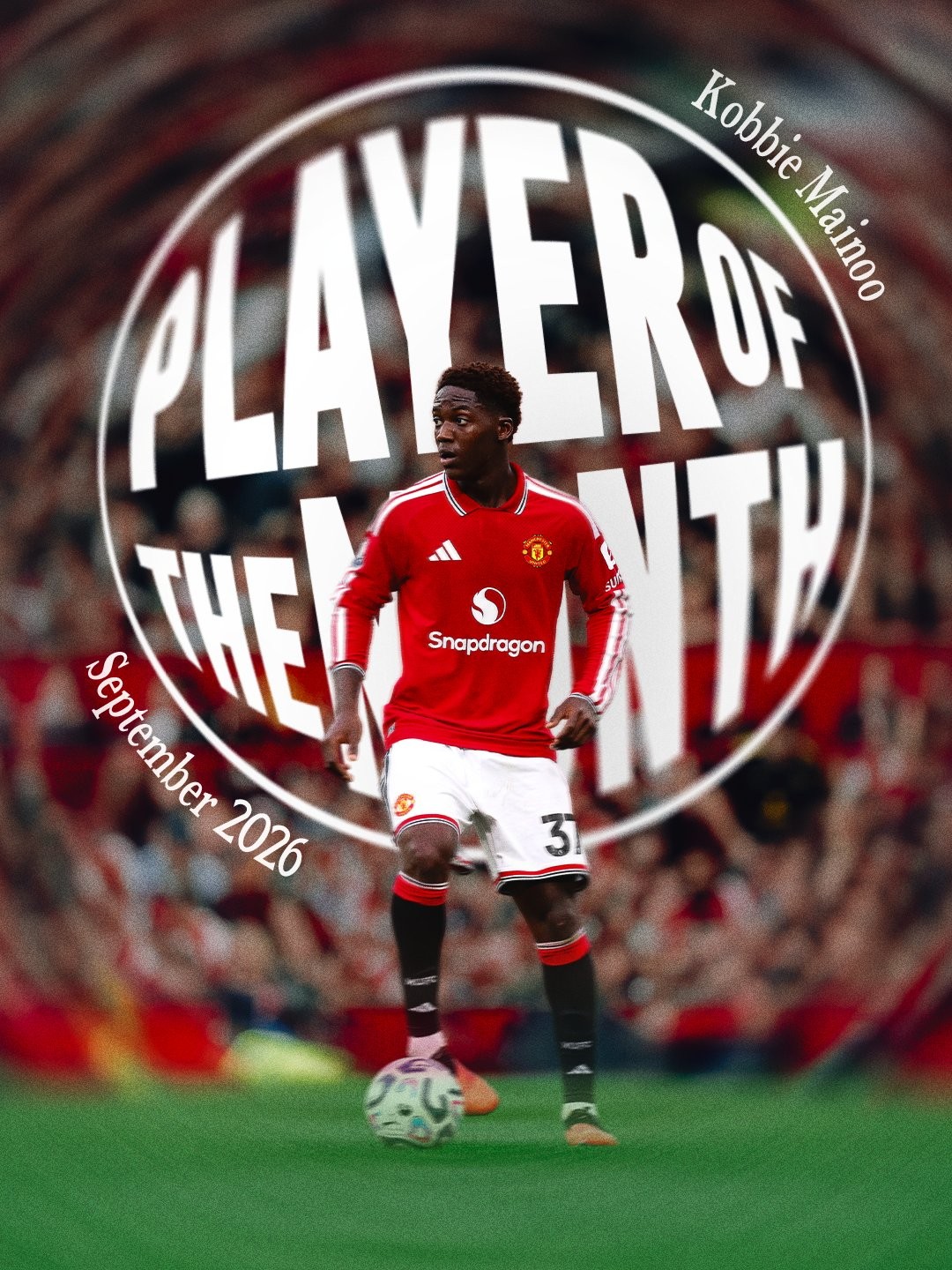 OFFICIAL: Mainoo voted Manchester United Player of the Month for September with 82% of votes
