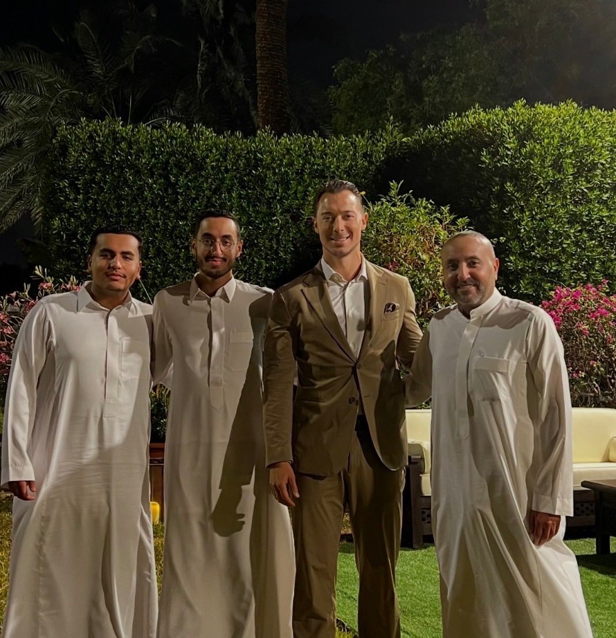 Jaissle de retour en Arabie Saoudite, rend visite à un ancien dirigeant d'Al Ahli