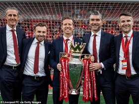Liverpool announce Julian Ward as new sporting director to replace Richard Hughes after £240m summer spend